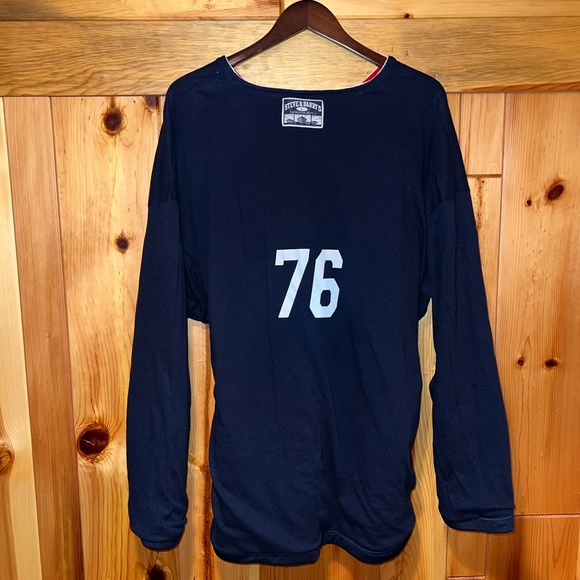 VTG America USA Hockey Stitched Steve & Barry’s Reversible Jersey Sweatshirt XXL - Picture 8 of 11